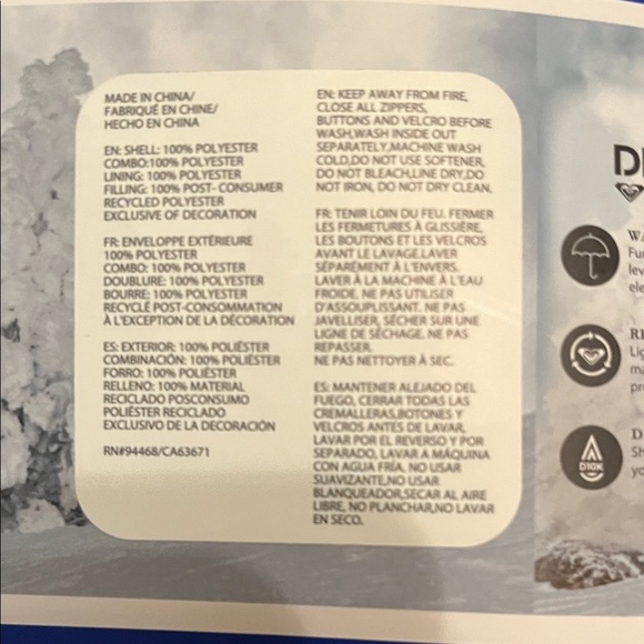 Roxy Black Women's Snow Pants - Picture 5 of 6